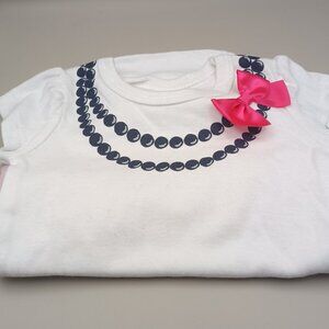 Little Treasure 3/6 month tutu bodysuit